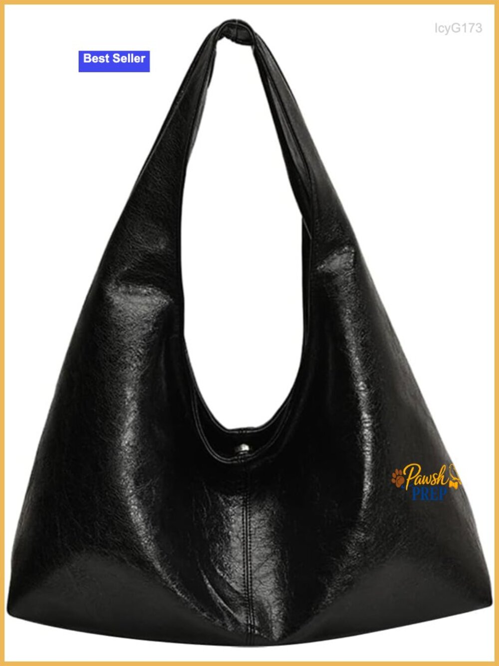 Large Slouchy Hobo Tote Bag for Women Faux Leather Handbag Shoulder Bag